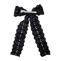 Black Oversized Bow