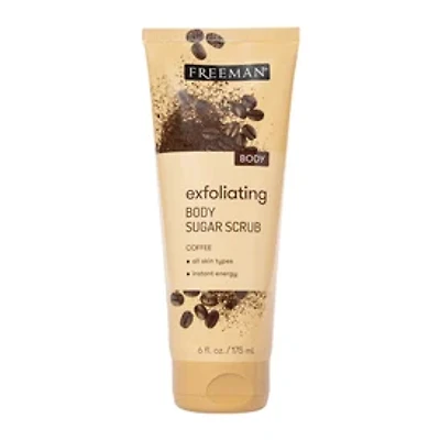Freeman® Exfoliating Coffee Sugar Body Scrub 6oz