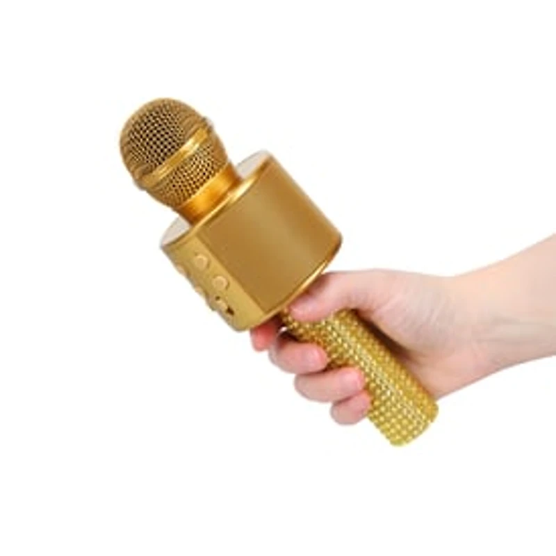 Gold Karaoke Microphone