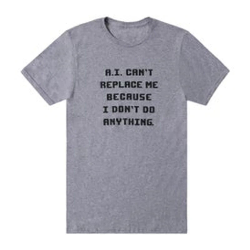 AI Can't Replace Me Graphic Tee