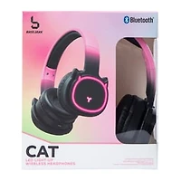 Novelty Shape LED Light-Up Wireless Headphones