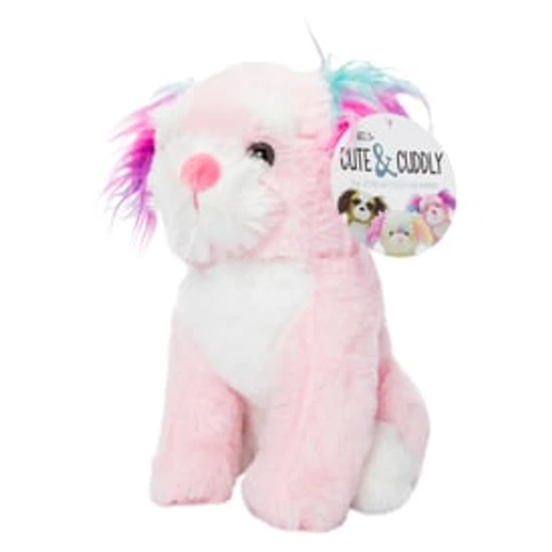 Poseable Puppy Stuffed Animal 9in