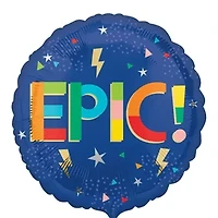 INFLATED 'Epic!' Balloon 18in