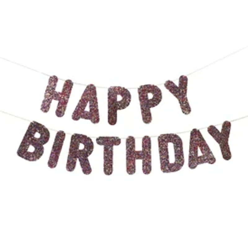 Happy Birthday Party Banner