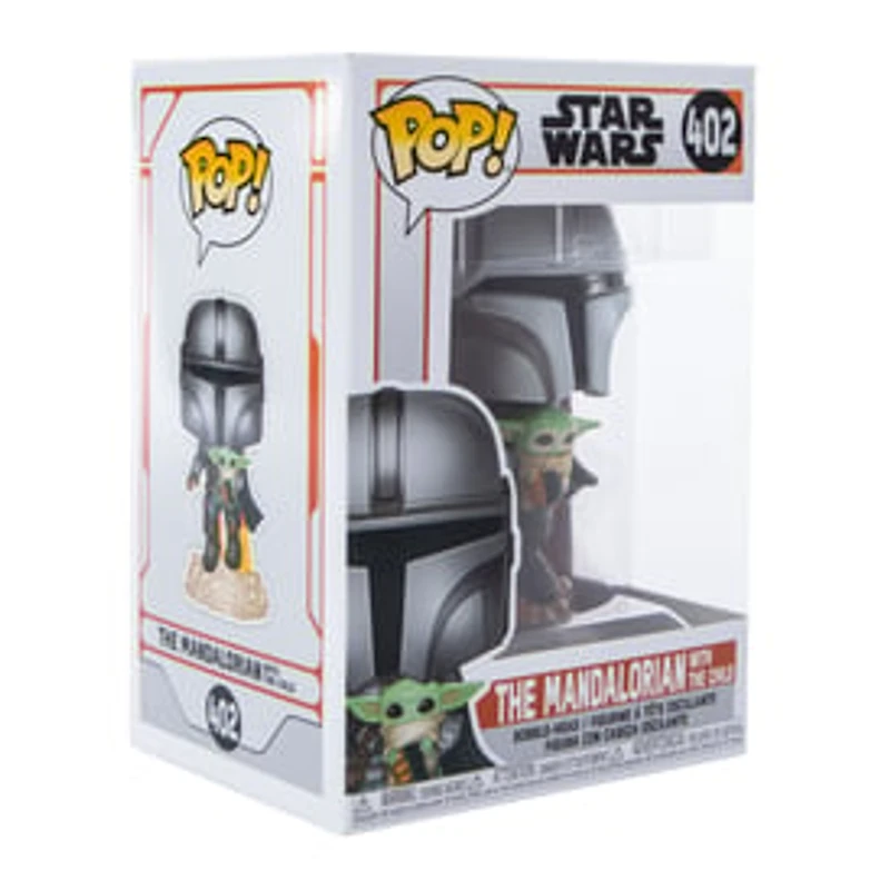 Funko Pop! Star Wars The Mandalorian With The Child Bobble-Head