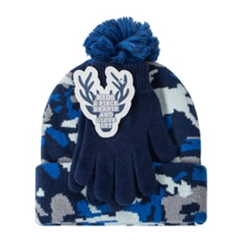 Kids Critter Beanie And Glove Set