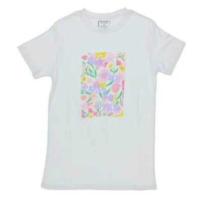 'We Are Connected' Floral Graphic Tee