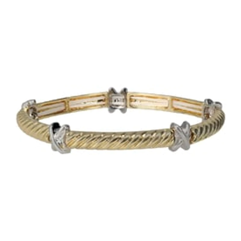 Double Take Gold Silver Bracelet