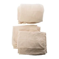 Queen Fitted Sheet & 2 Pillowcases Set