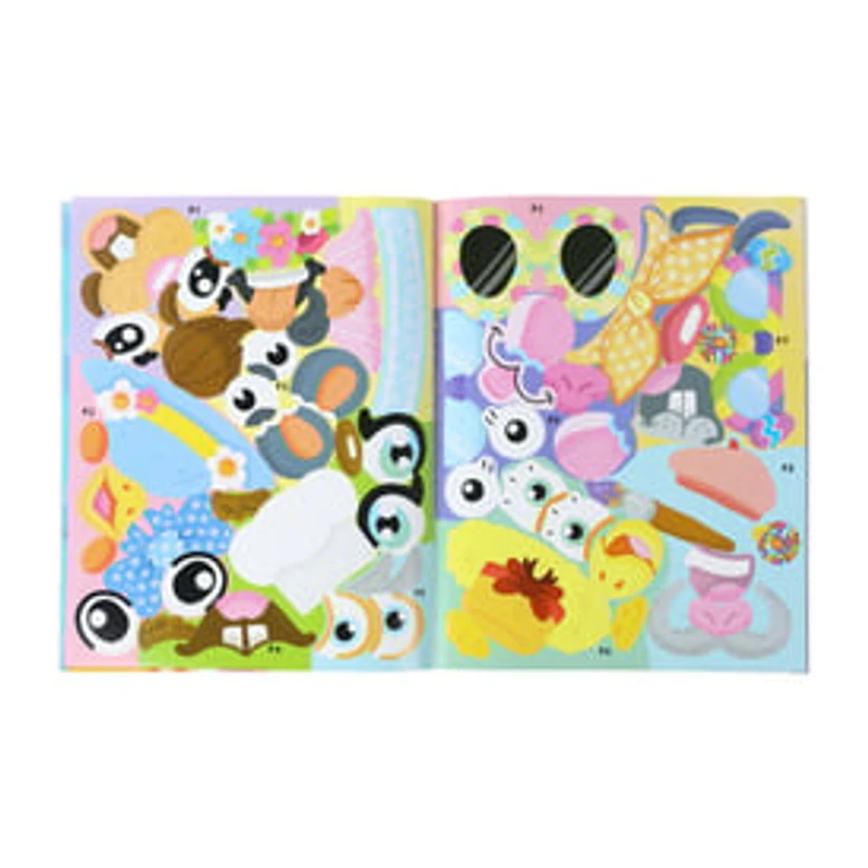 Silly Faces Spring Sticker Book
