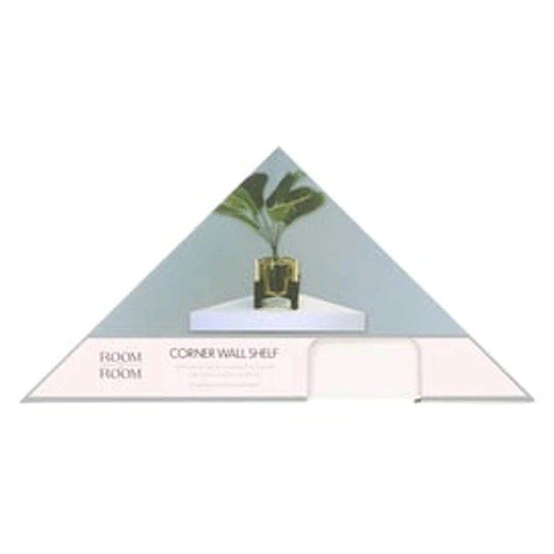 Corner Wall Shelf 15.25in