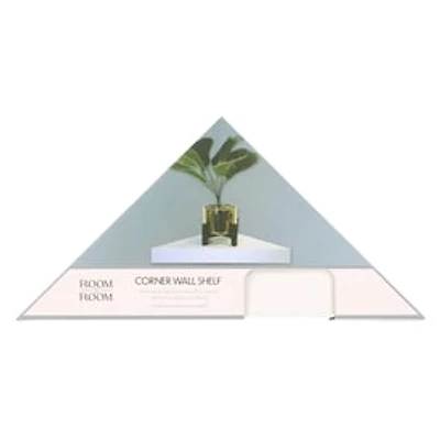Corner Wall Shelf 15.25in