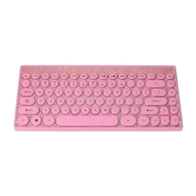 Silver Wireless Bling Keyboard