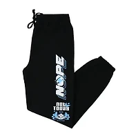 Young Mens Nope Printed Joggers
