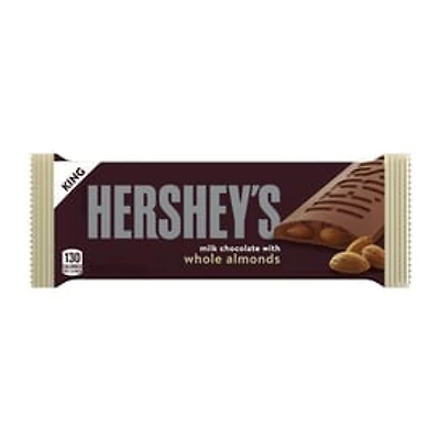 Hershey's® Milk Chocolate Whole Almonds King Size Candy Bar 2.6oz