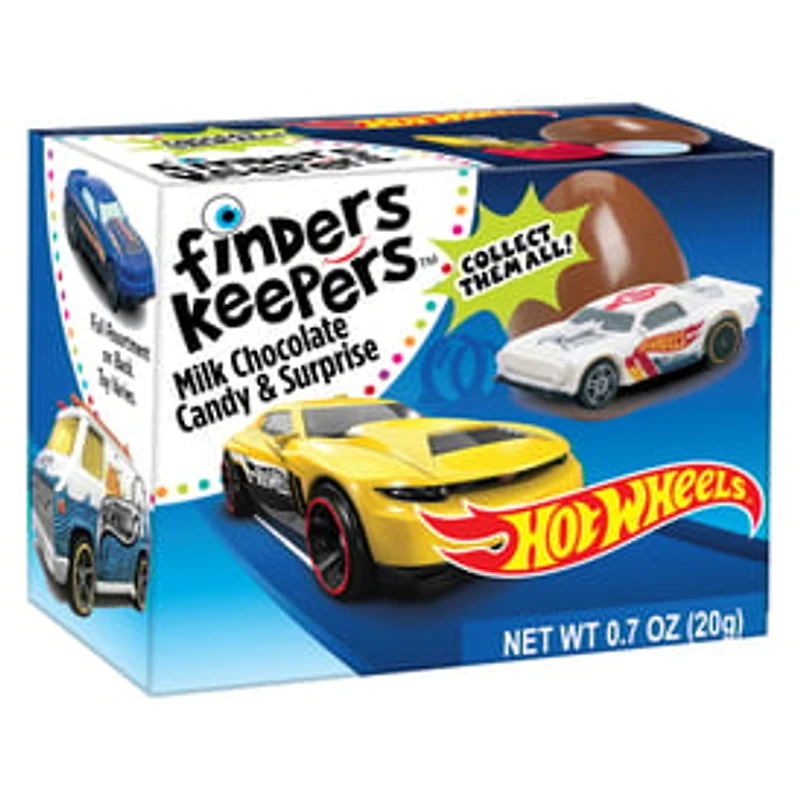 Finders Keepers™ Milk Chocolate Candy & Hot Wheels™ Surprise 0.7oz