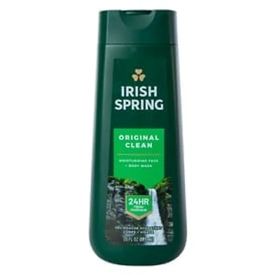 Irish Spring Original Clean Face & Body Wash 20 Fl.oz