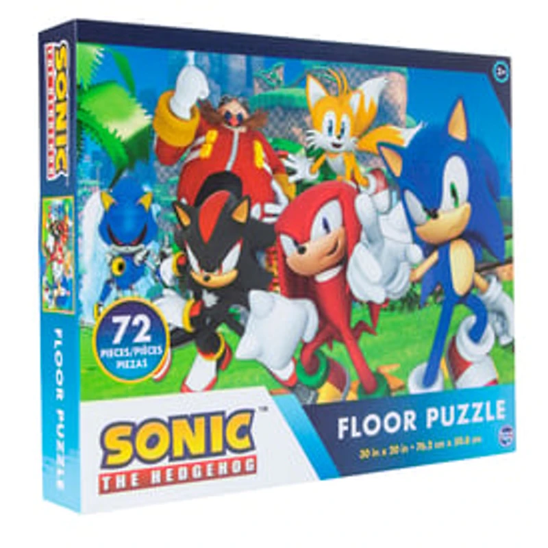 Sonic The Hedgehog™ Floor Jigsaw Puzzle 72-Piece