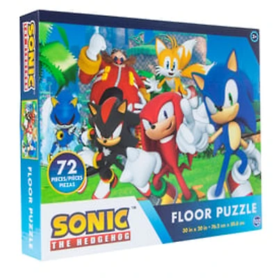 Sonic The Hedgehog™ Floor Jigsaw Puzzle 72-Piece