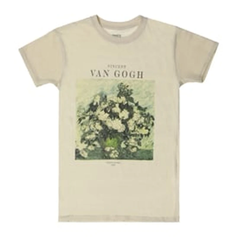 Vincent Van Gogh Roses Graphic Tee