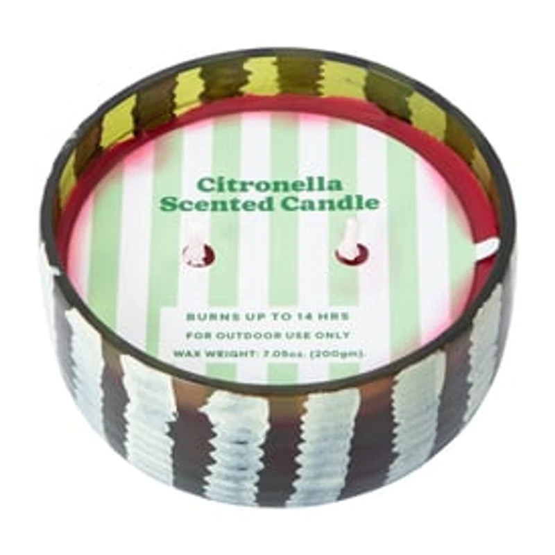 Citronella Scented Candle