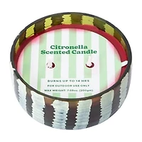 Citronella Scented Candle