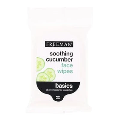 Freeman® Soothing Cucumber Face Wipes 25 Count