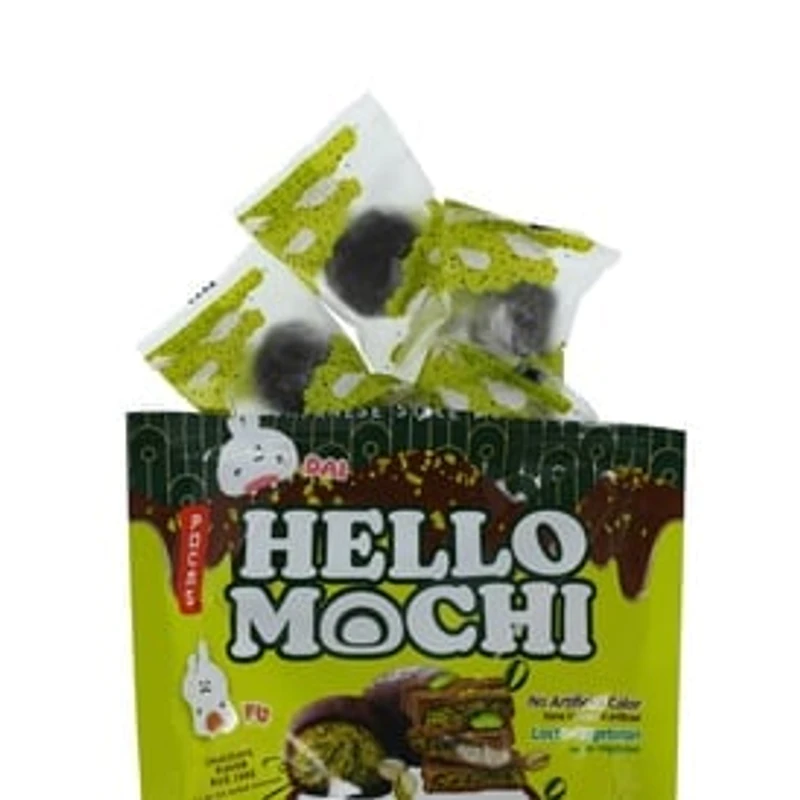 Pocas Hello Mochi Dubai Style Chocolate Flavored Mochi 5.2oz