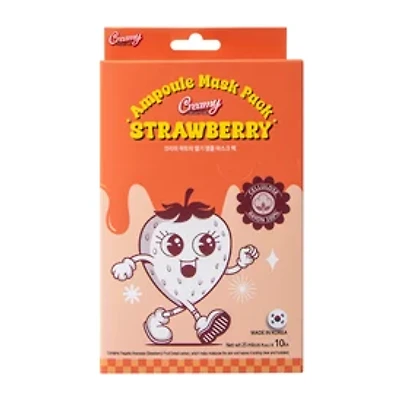 Creamy Heart Me Strawberry Ampoule Mask 10-Pack
