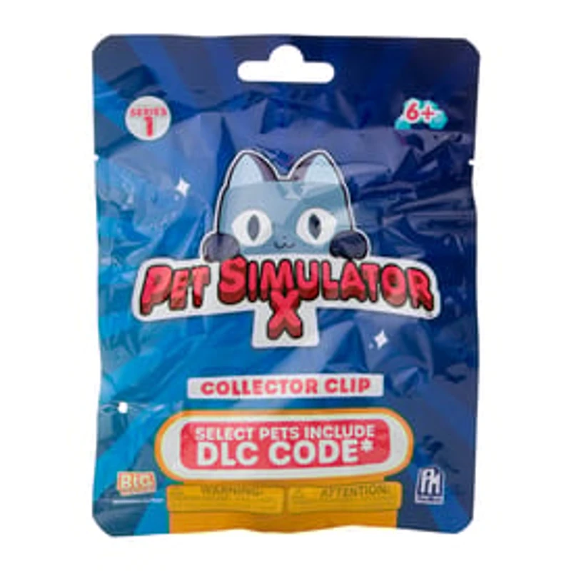 Pet Simulator X™ Series 1 Collector Clip Blind Bag