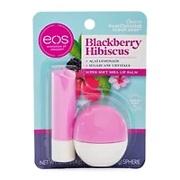 Eos® Blackberry Hibiscus Stick & Sphere Lip Balm 2-Pack