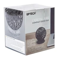 Up-Tech® Orbital Aire Compact Desk Fan 3.93in x 4.52in