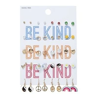 Be Kind 20-Pair Earrings Set
