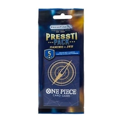 PressTine® Pressti™ Pack One Piece Trading  Cards 5-Pack (Styles May Vary)