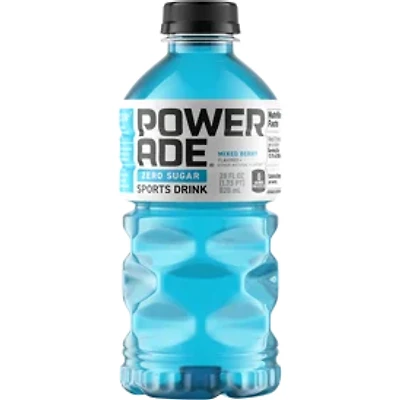Powerade® Mixed Berry Zero Sugar Sports Drink 28oz