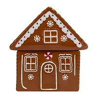 Christmas Gingerbread Ceramic Cookie Jar
