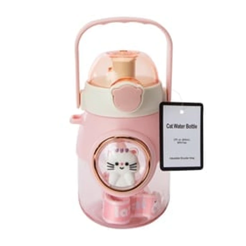 Cat Water Bottle 27oz