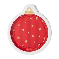 Christmas Themed Ornament Party Plates