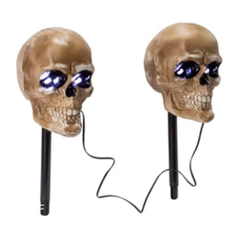 Halloween Skull Stakes 2-Pack