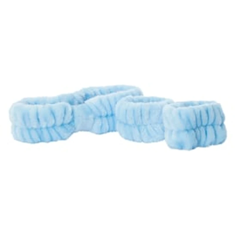 Plush Spa Headband & Cuffs Set