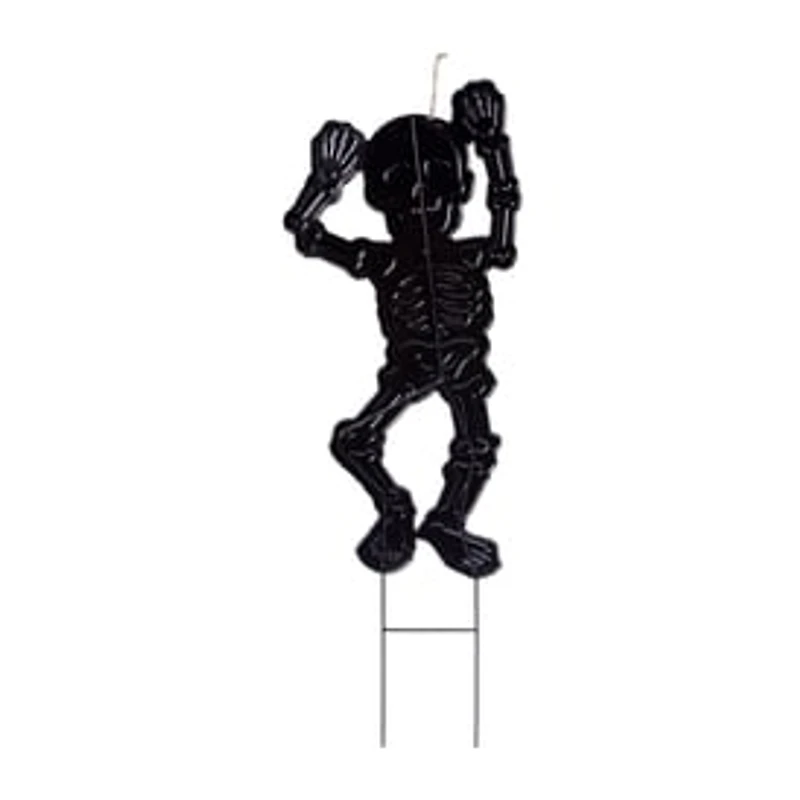 Halloween Skeleton Metal Stake