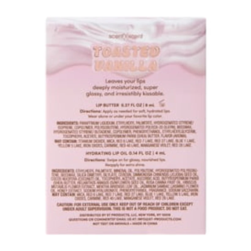 Toasted Vanilla Lip Butter & Oil Duo Set
