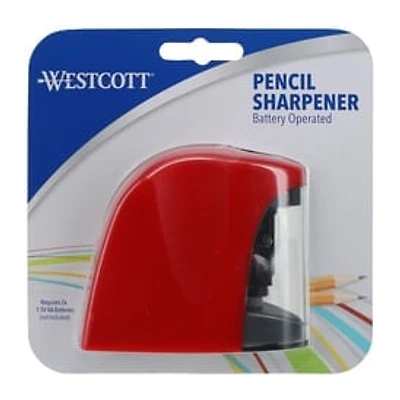 Westcott® Battery Operated Pencil Sharpener