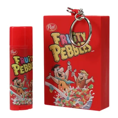 Fruity Pebbles™ Flavored Lip Balm & Keychain