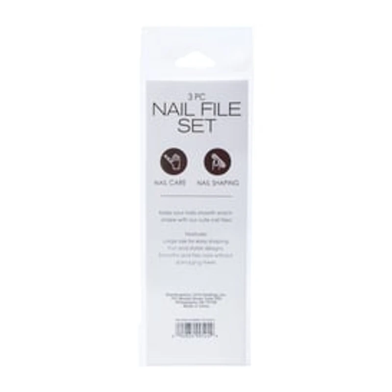 Design Nail Files 3-Pack