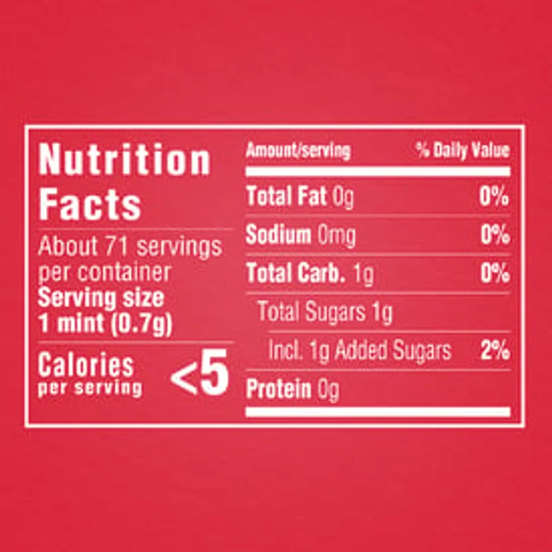 ALTOIDS Classic Peppermint Breath Mints , 1.76 oz Tin