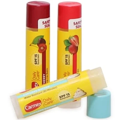 Carmex® Daily Care™ Sweets Assorted Flavor Lip Balm 3-Pack Spf 15