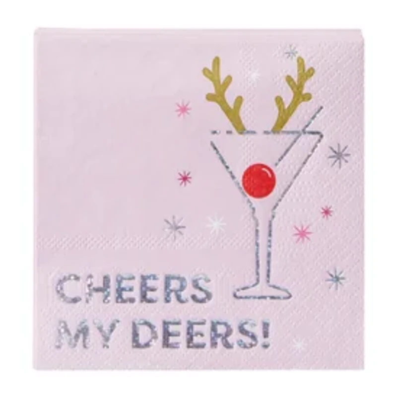 Christmas-Themed Party Napkins