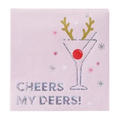 Christmas-Themed Party Napkins