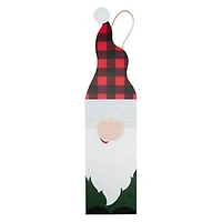 Christmas Gnome Wooden Porch Board 31in x 7.5in